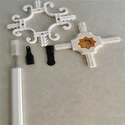 Electroplating White Aluminium Windows Georgian Bars Contemporary Style
