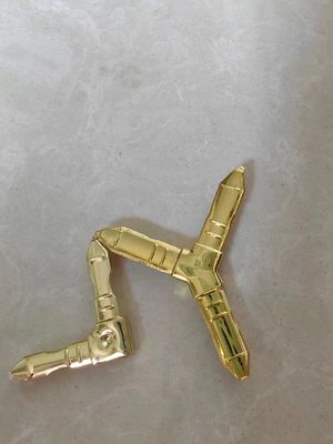 7655 Modern Georgian Bar Water Plated Long Life Outside Used Aluminum Georgian Bar Decorative Flower for Double Glazing Glass
