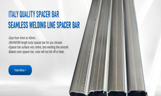 Insulating Glass Accessories Aluminum Spacer Bar for Window and Door Hardware