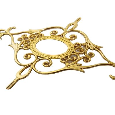 5*9 popular golden aluminum Georgian decorative bars flower for windows