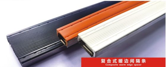 Сверх 304 SS Композитные теплоизолированные стеклянные расстояния для изоляционных стеклянных блоков