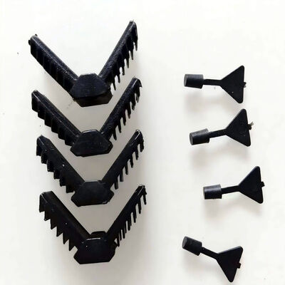 Фабрика низкая цена Алюминиевый распределитель Бар Пластиковый угловой соединитель для свинцового двойного остекления