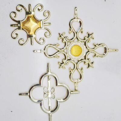 Роскошный алюминиевый профиль 707 Golden Round для декора французских дверей и окон